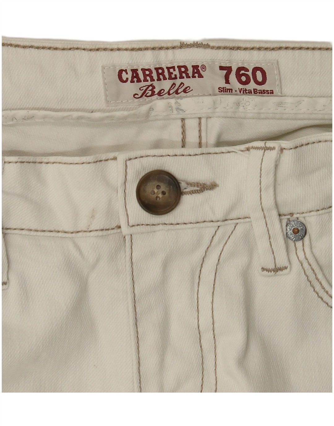 CARRERA Womens Slim Jeans W30 L30 White