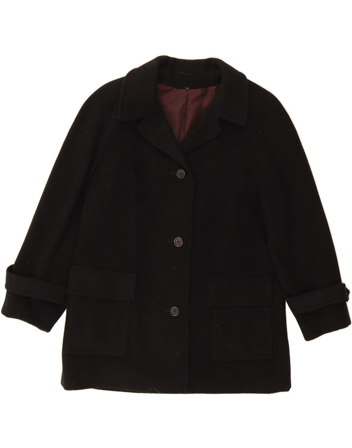 LAMPERT Womens Overcoat UK 18 XL Black Vintage Lampert and Second-Hand Lampert from Messina Hembry 