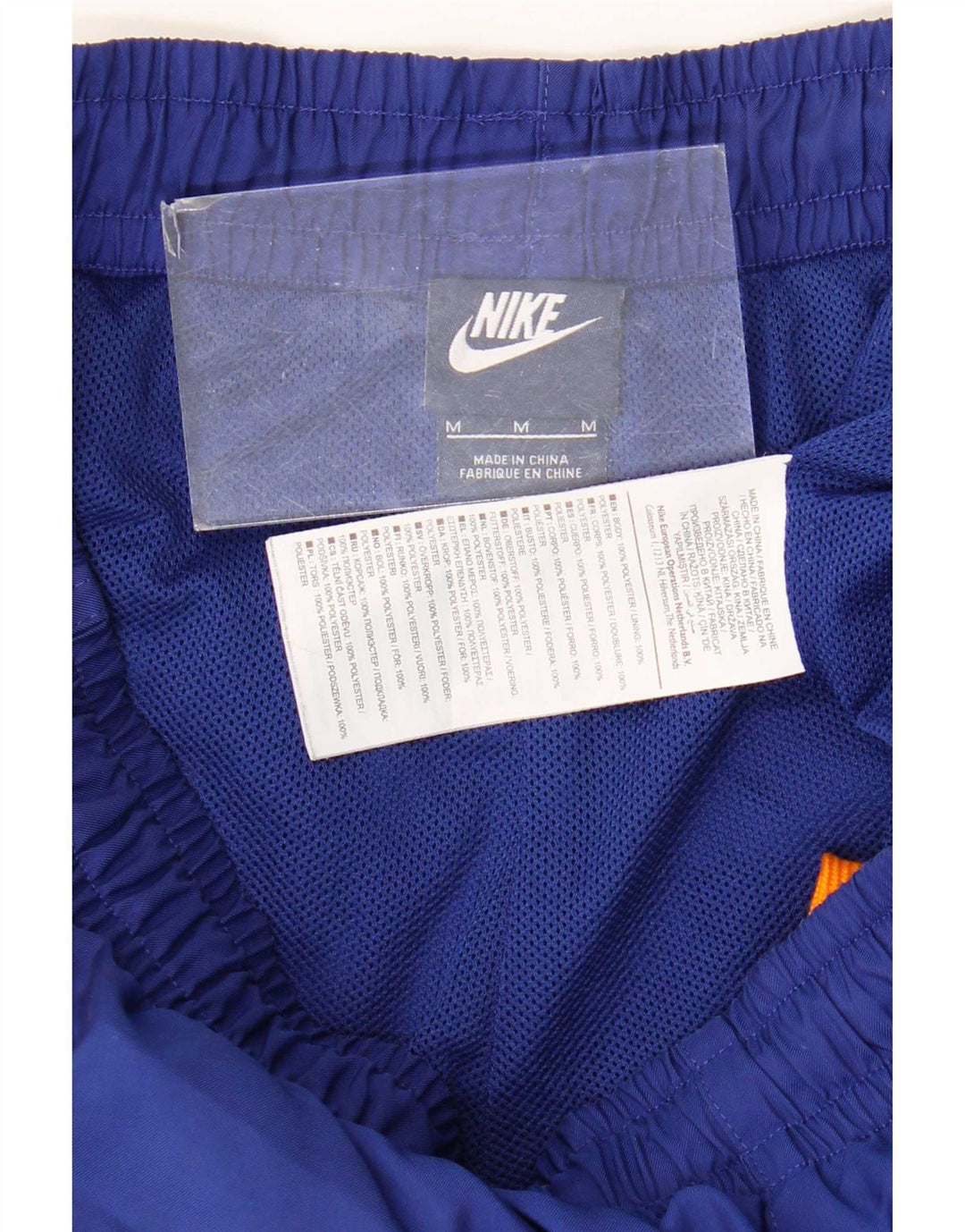 Nike Short de sport pour homme Bleu marine moyen Polyester