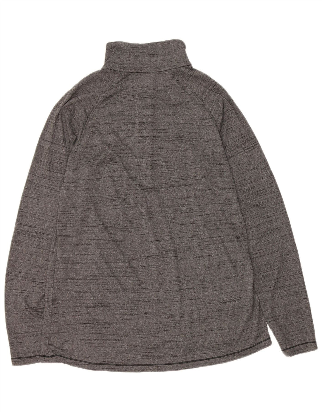 UNDER ARMOR Herre Heat Gear Zip Neck Pullover Træningsdragt Top Medium Grå