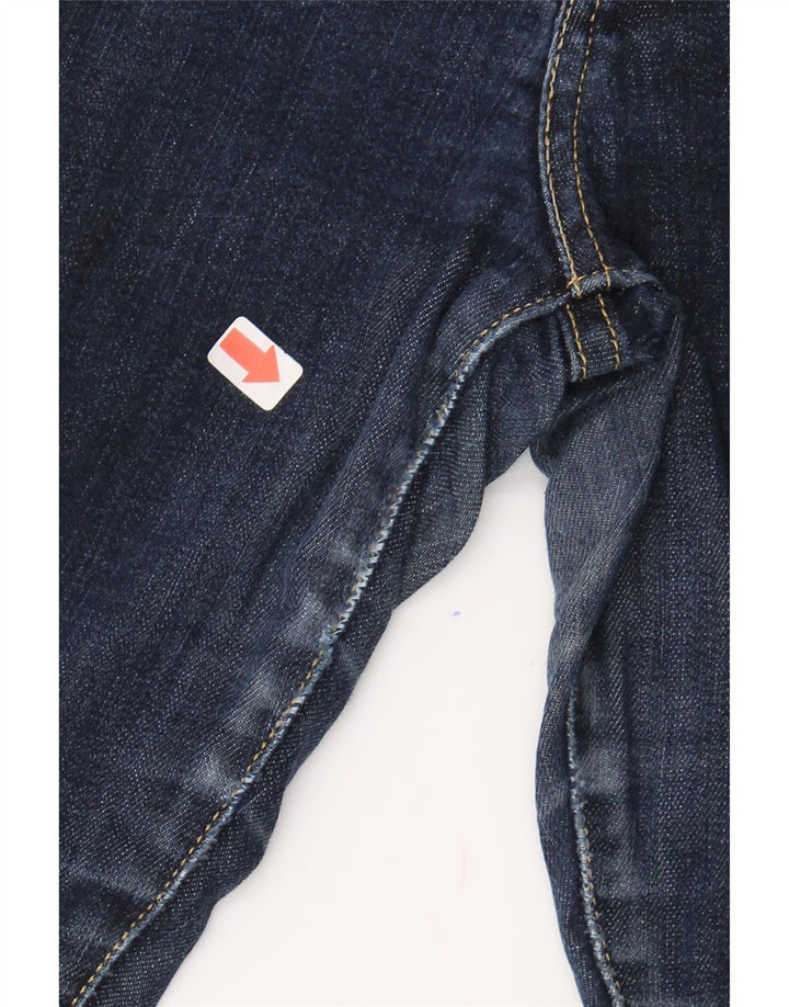 LEVI'S Womens Slight Curve Slim Jeans W31 L29 Navy Blue Cotton Vintage Levi's and Second-Hand Levi's from Messina Hembry 