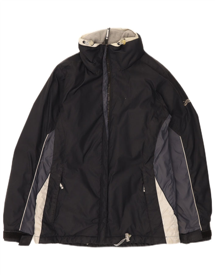 Columbia Womens Ski Jacket UK 10 Small Navy Blue Colourblock