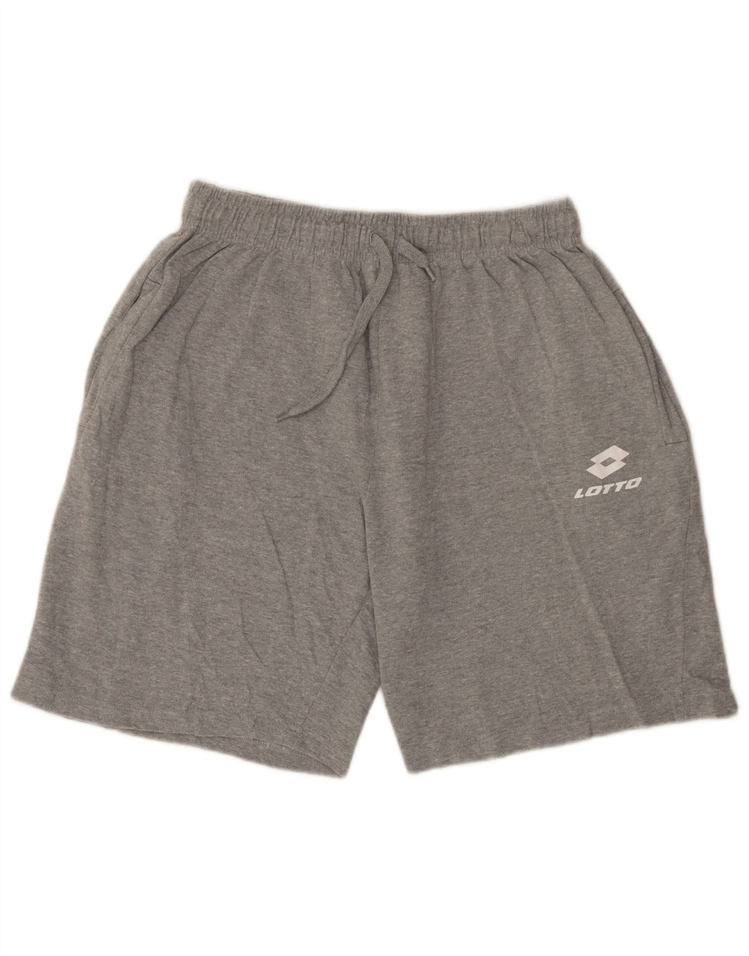 Lotto Mens Sport Shorts XL Grey Cotton