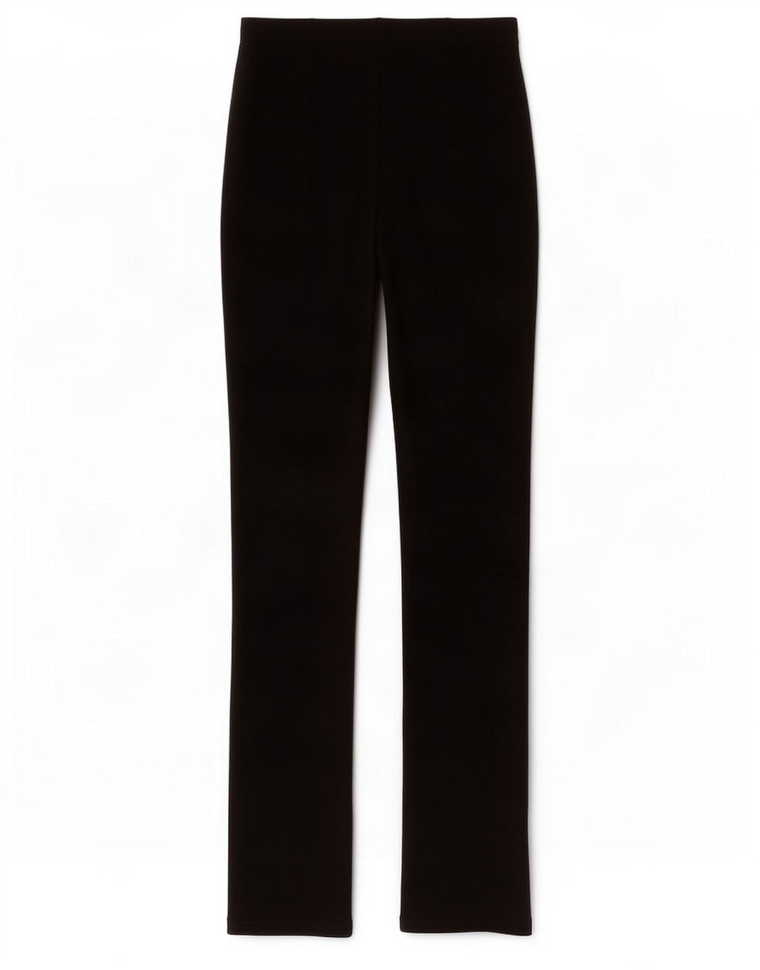 Calça de treino feminina Zara UK 12 poliéster preto médio