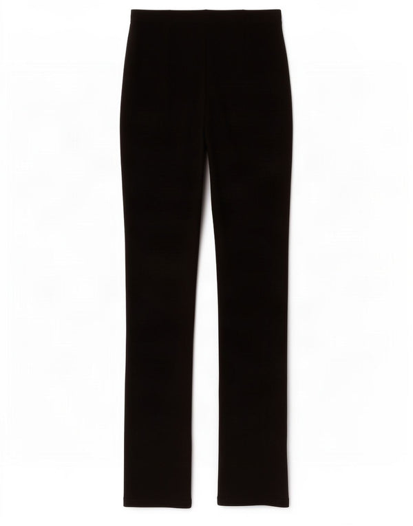 Calça de treino feminina Zara UK 12 poliéster preto médio