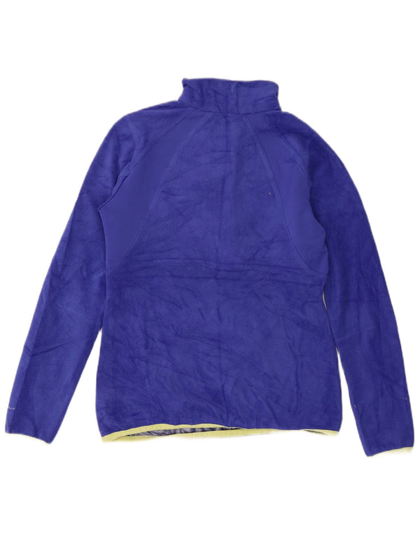 Columbia Womens Omni-Heat Fleece Jumper med lynlås-hals UK 10 Lille blå polyester
