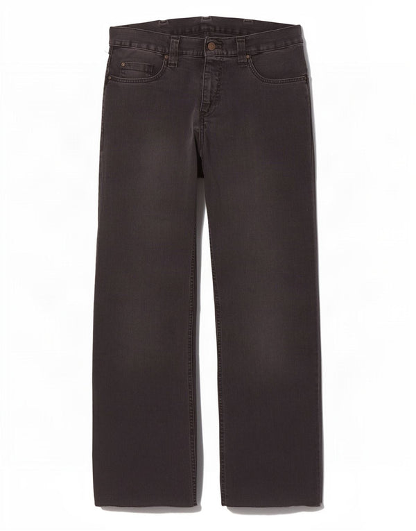 Calça jeans reta masculina Carhartt W32 L30 algodão preto