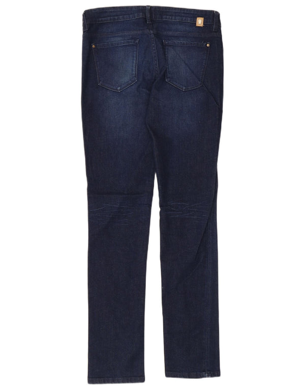 Massimo Dutti Womens Slim Jeans EU 38 Small W28 L32 Navy Blue