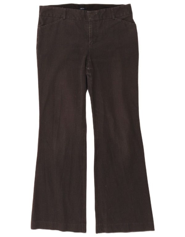 Pantaloni casual Gap pentru femei, cu ajustare modernă, flare US 8 Medium W32 L30 gri