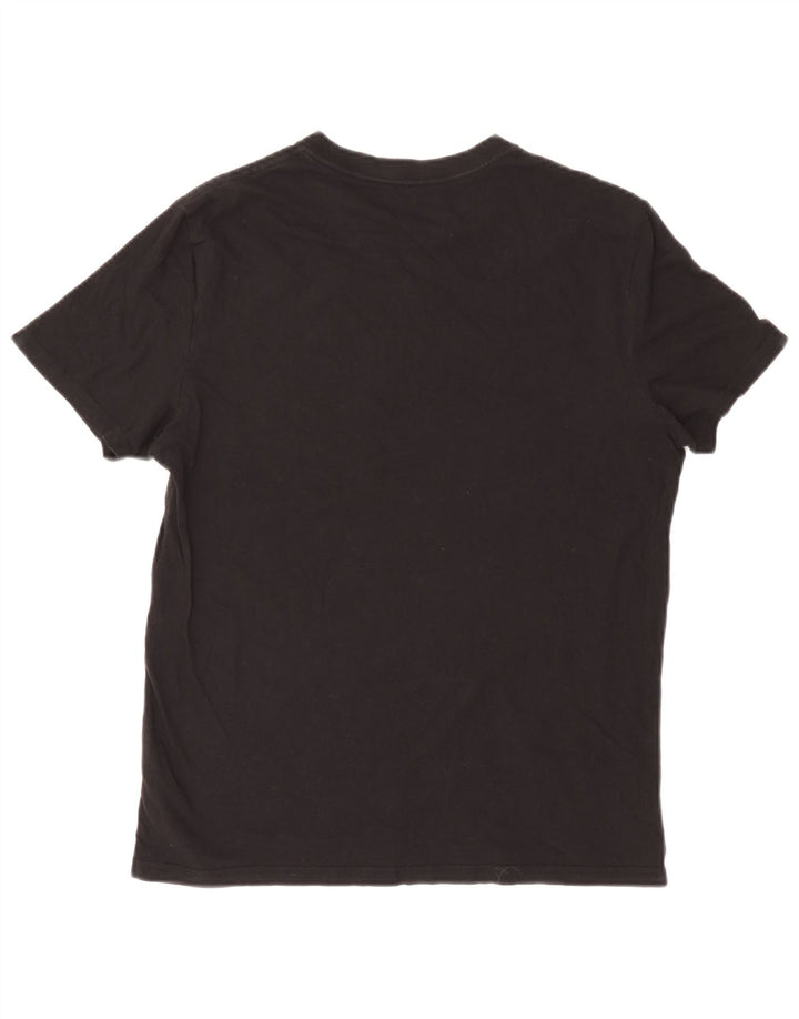 Calvin Klein Jeans Mens Graphic T-Shirt Top Medium Black