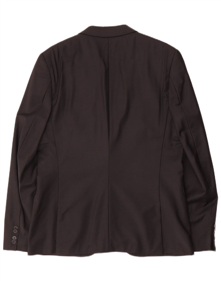 Hugo Boss muška jakna sa 2 gumba EU 52 XL crna vuna