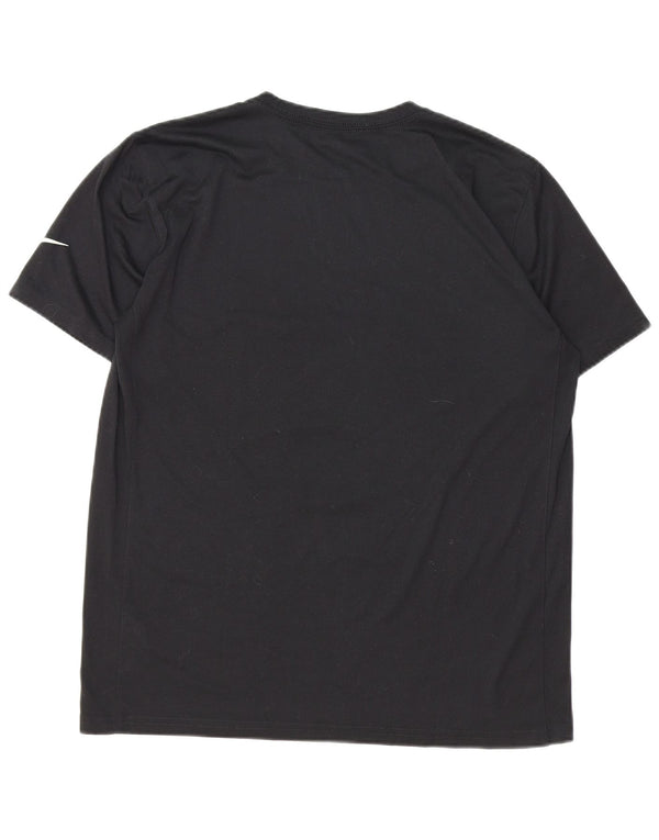 NIKE Mens Las Vegas Raiders Graphic T-Shirt Top Large Black Polyester