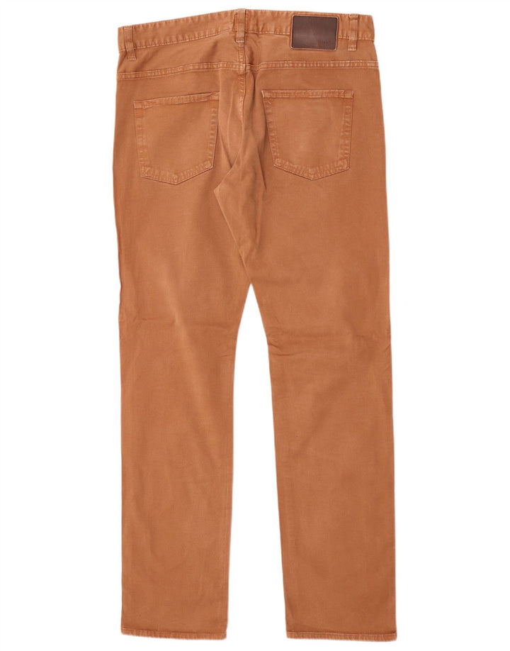 Hugo Boss Mens Stretch Slim Jeans W34 L32 Brown