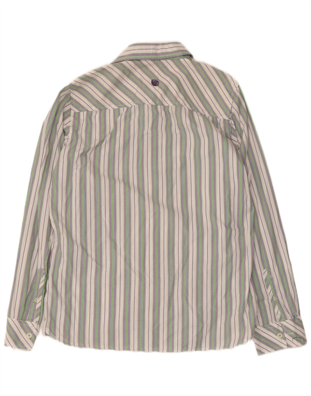 Camicia da uomo Fat Face in cotone a righe multicolori medie