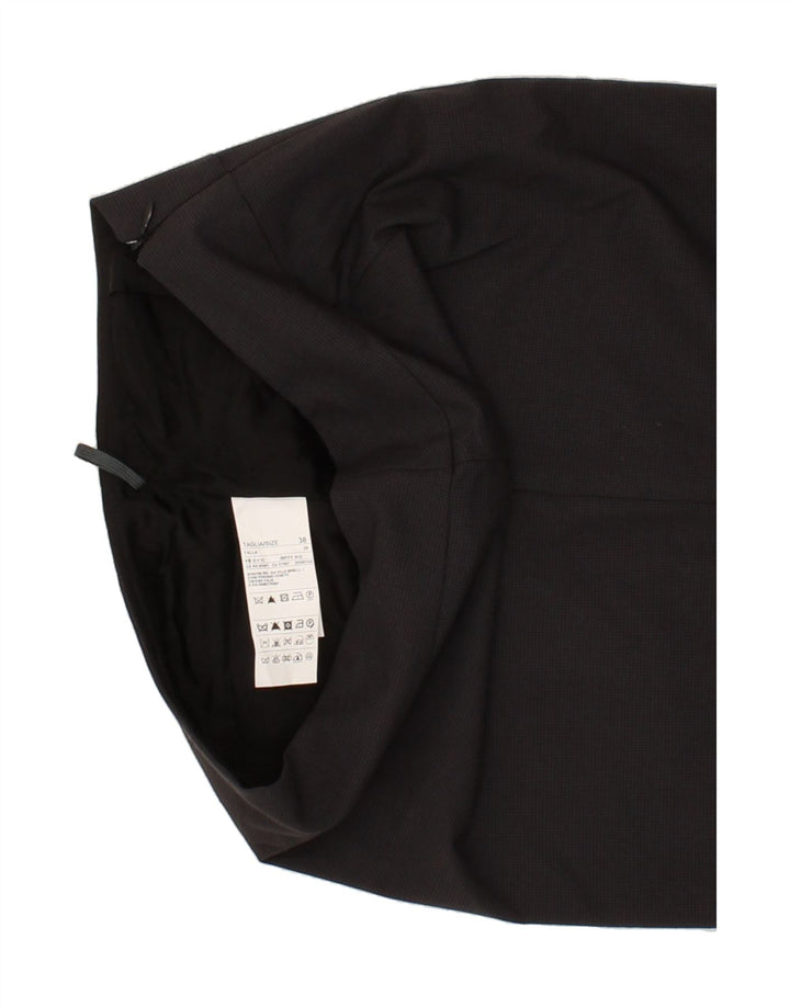 BENETTON Womens Straight Skirt IT 38 XS W28  Grey Polyester Vintage Benetton and Second-Hand Benetton from Messina Hembry 