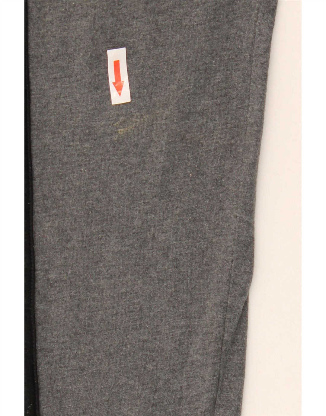 ADIDAS Womens Leggings UK 8/10 Small  Grey Cotton