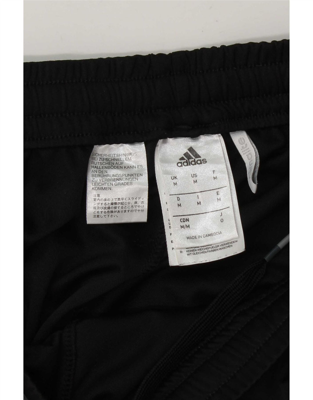 Adidas Mens Sport Shorts Medium  Black Polyester