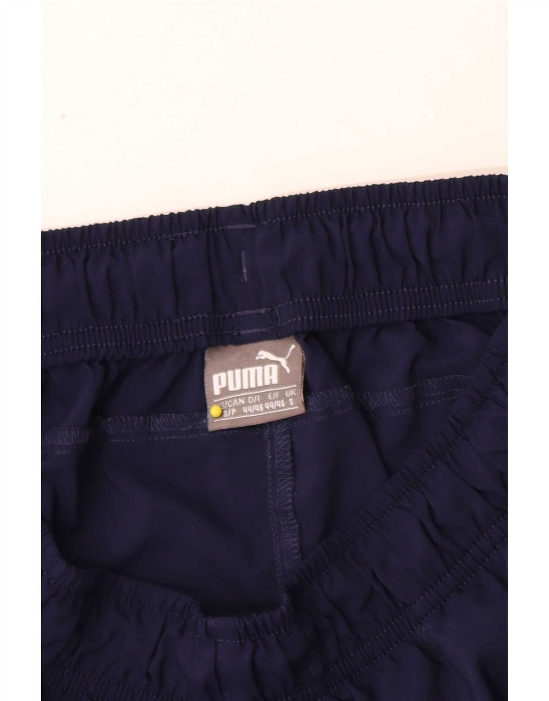 Puma Mens Sport Shorts Small Navy Blue Polyester