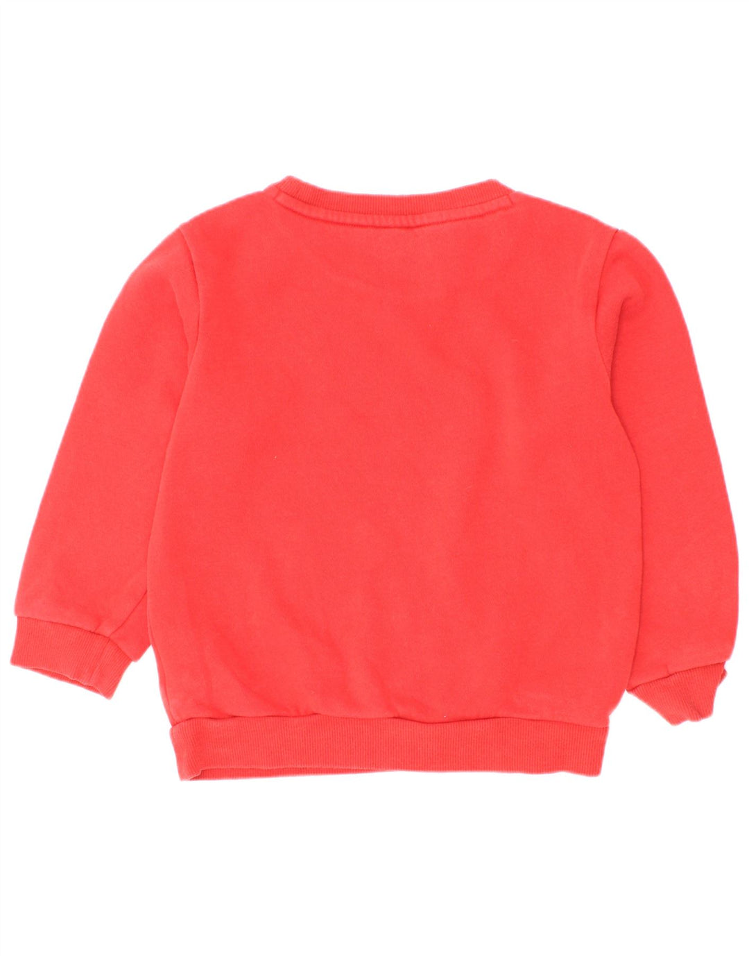 Adidas Boys Graphic Sweatshirt Jumper 2-3 år Rød Bomuld
