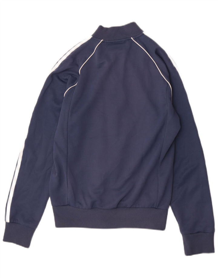 Giacca da ginnastica da uomo Adidas XS blu in poliestere