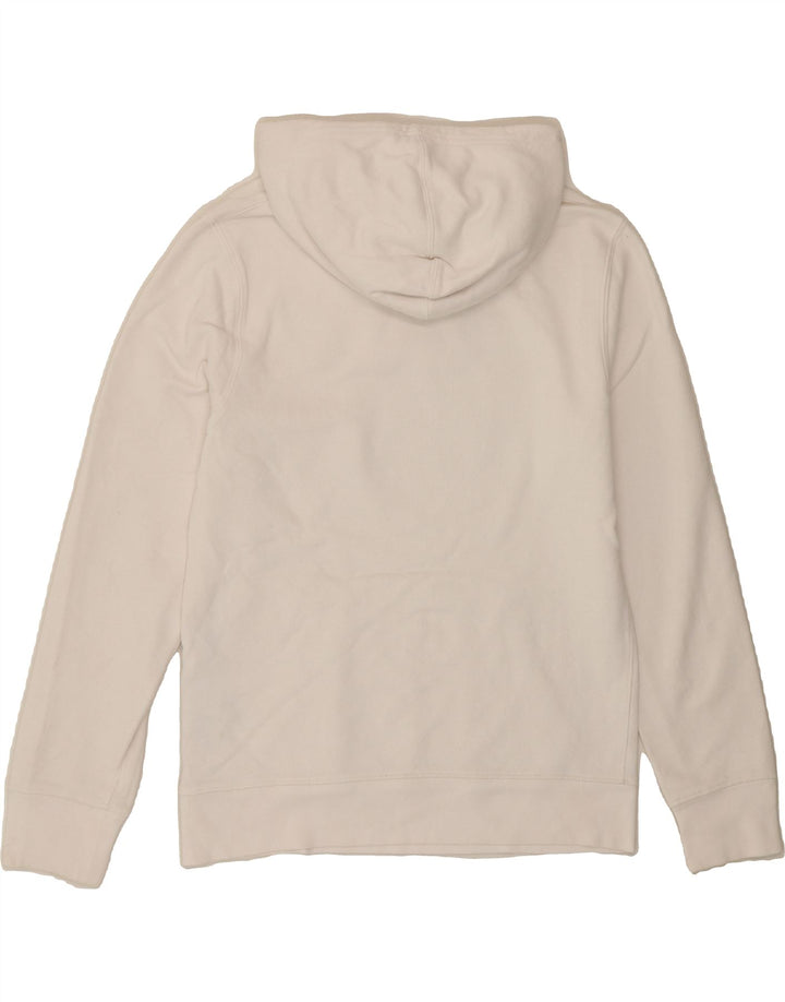 LEVI'S Mens Graphic Hoodie Jumper Medium White Cotton Vintage Levi's and Second-Hand Levi's from Messina Hembry 