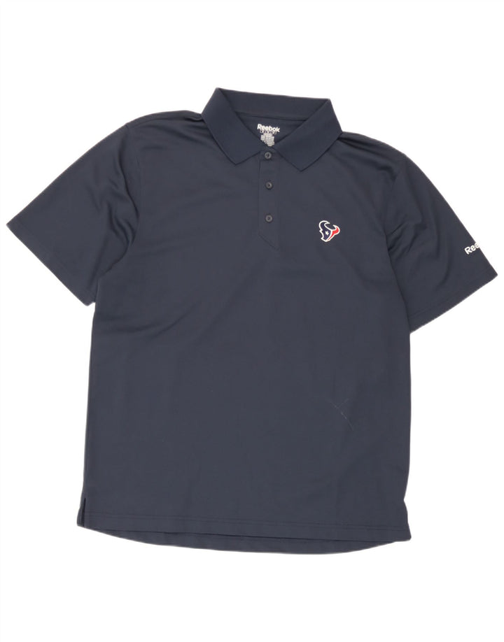 Reebok muška polo majica Houston Texans Medium tamnoplavi poliester