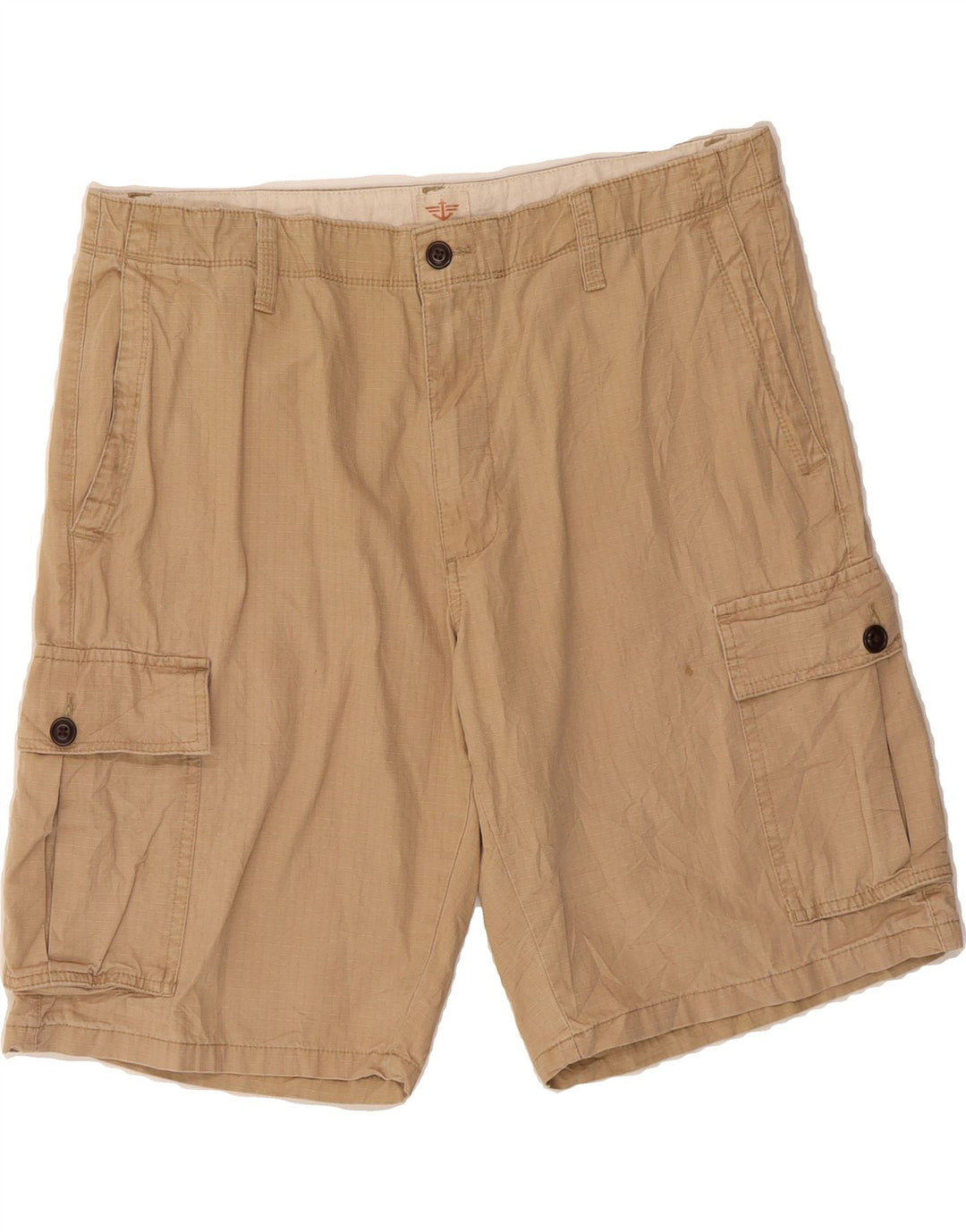 DOCKERS Mens Cargo Shorts  W36 Large  Beige Cotton Vintage Dockers and Second-Hand Dockers from Messina Hembry 