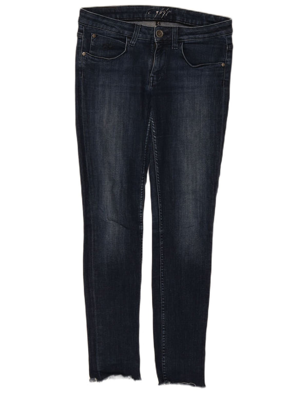 Tommy Hilfiger Womens Skinny Jeans W27 L32 Navy Blue Cotton