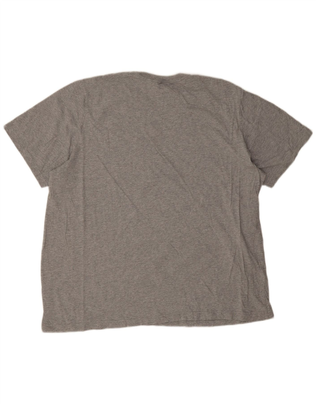 Adidas Mens T-Shirt Top 2XL Grey Cotton