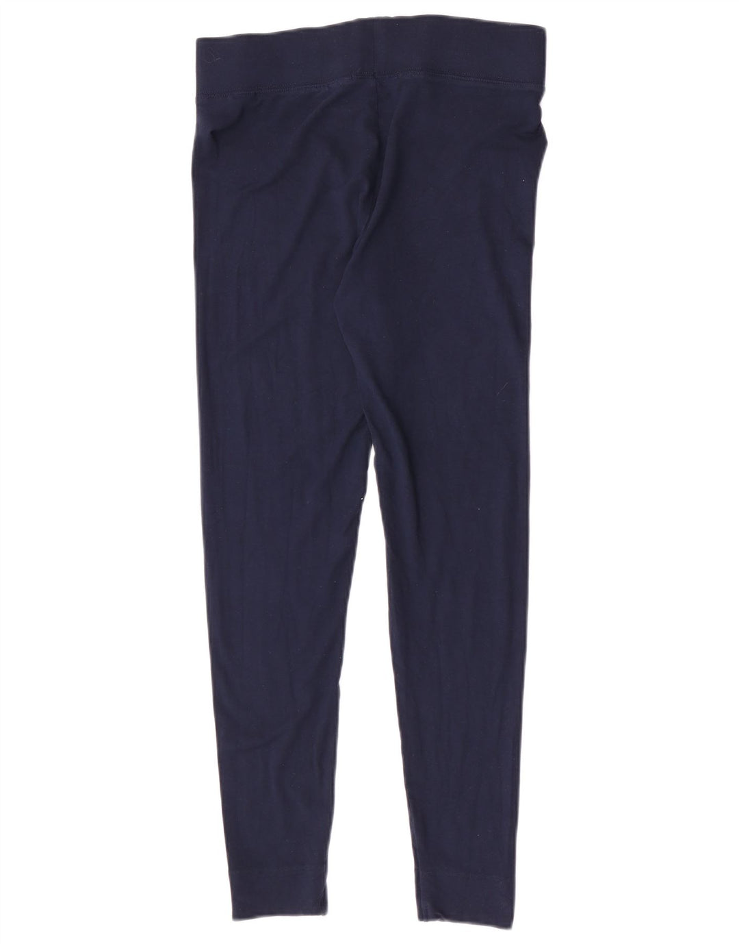 Marks & Spencer Womens Leggings UK 12 Medium  Navy Blue Viscose