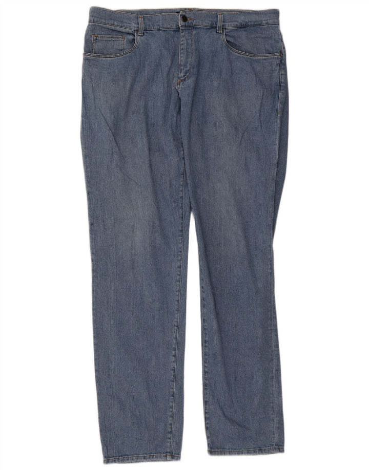 Trussardi Straight Jeans til mænd W40 L36 Blå