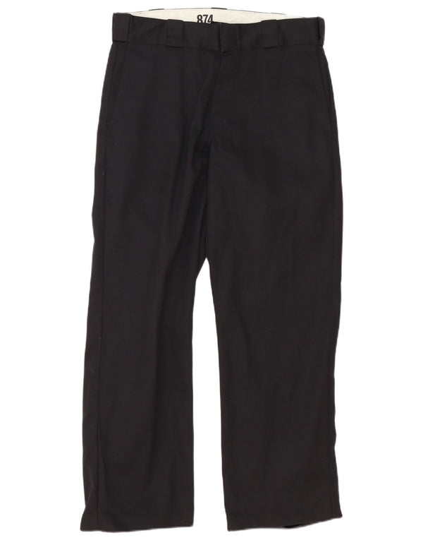 Pantaloni chino drepți pentru bărbați Dickies 874 Original Fit W32 L30 negru