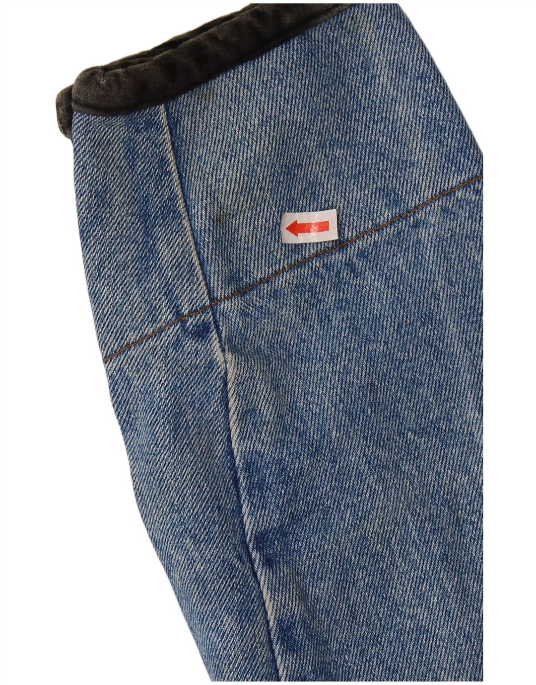 Vintage Womens Denim Jacket UK 14 Large Blue Cotton
