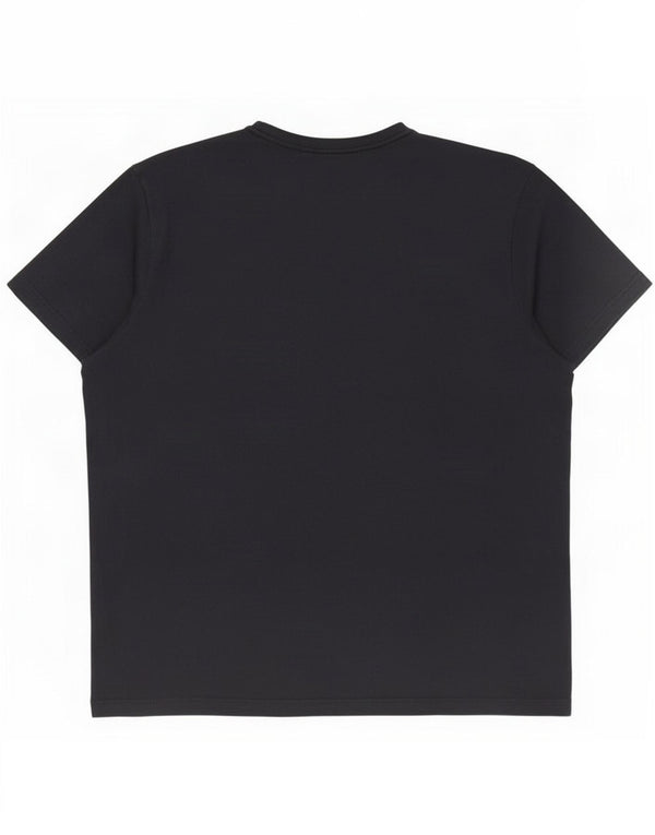 Adidas Mens Graphic T-Shirt Top XL Algodão Preto