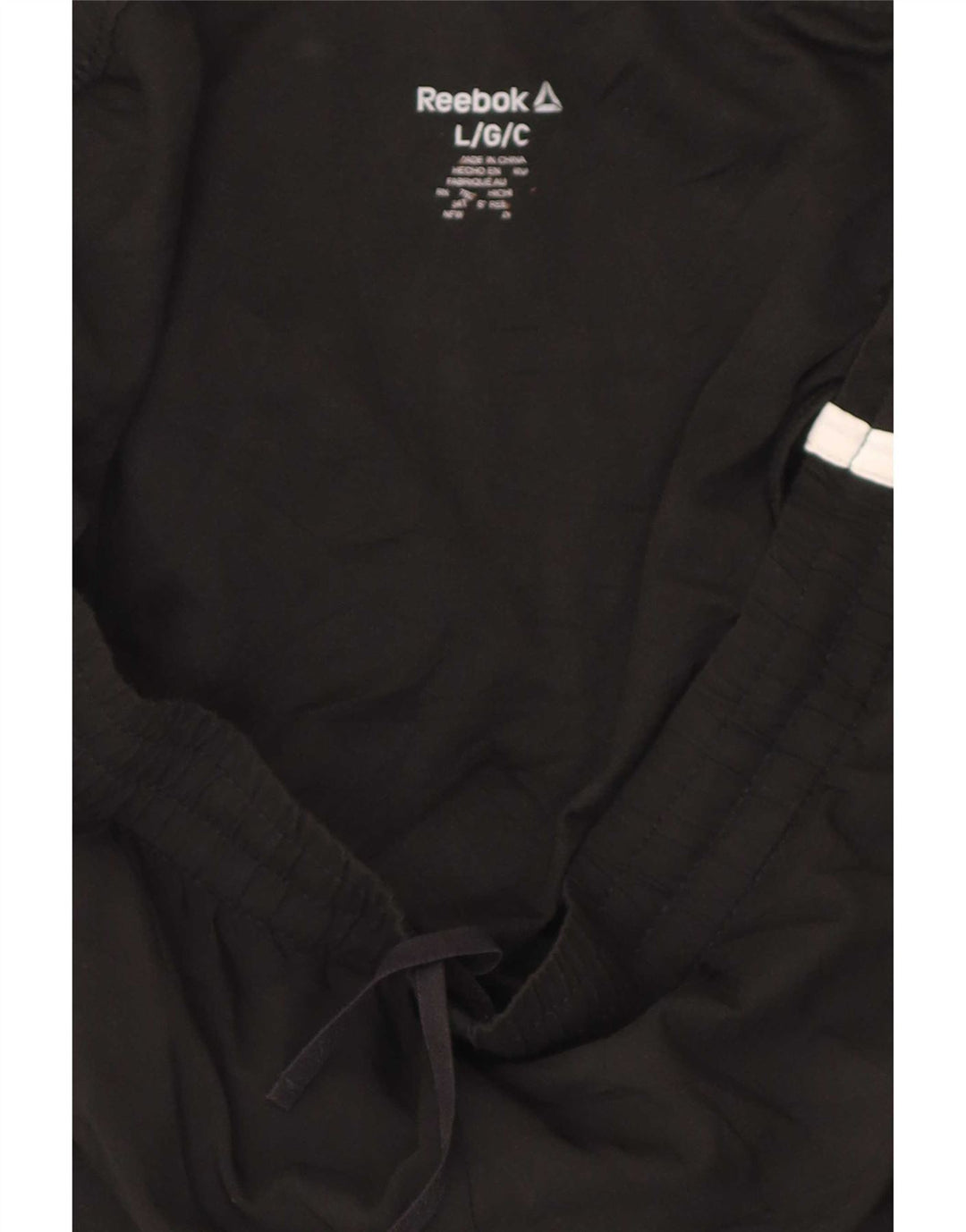 Reebok Damen Regular Sport Shorts Large Schwarz Colourblock