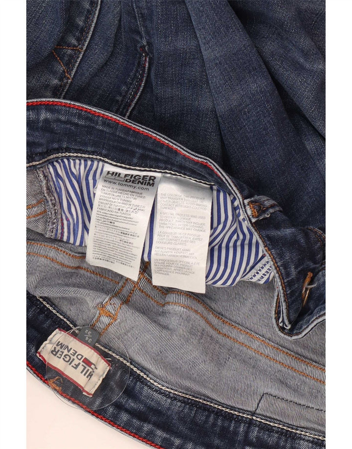 Tommy Hilfiger Womens Slim Jeans W34 L32 Blue Cotton