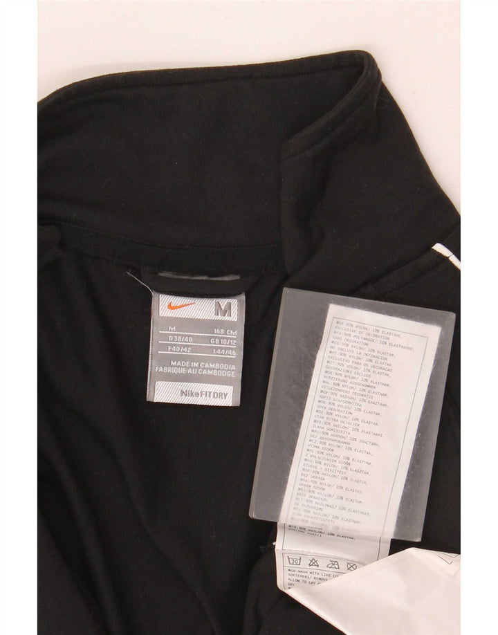 Damska bluza dresowa Nike UK 10/12 Średni czarny nylon