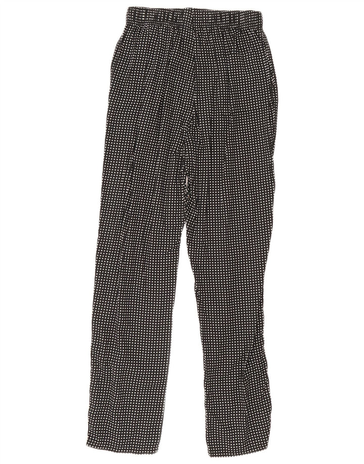 Marks & Spencer Womens Autograph Casual Trousers Small W26 L29 Black