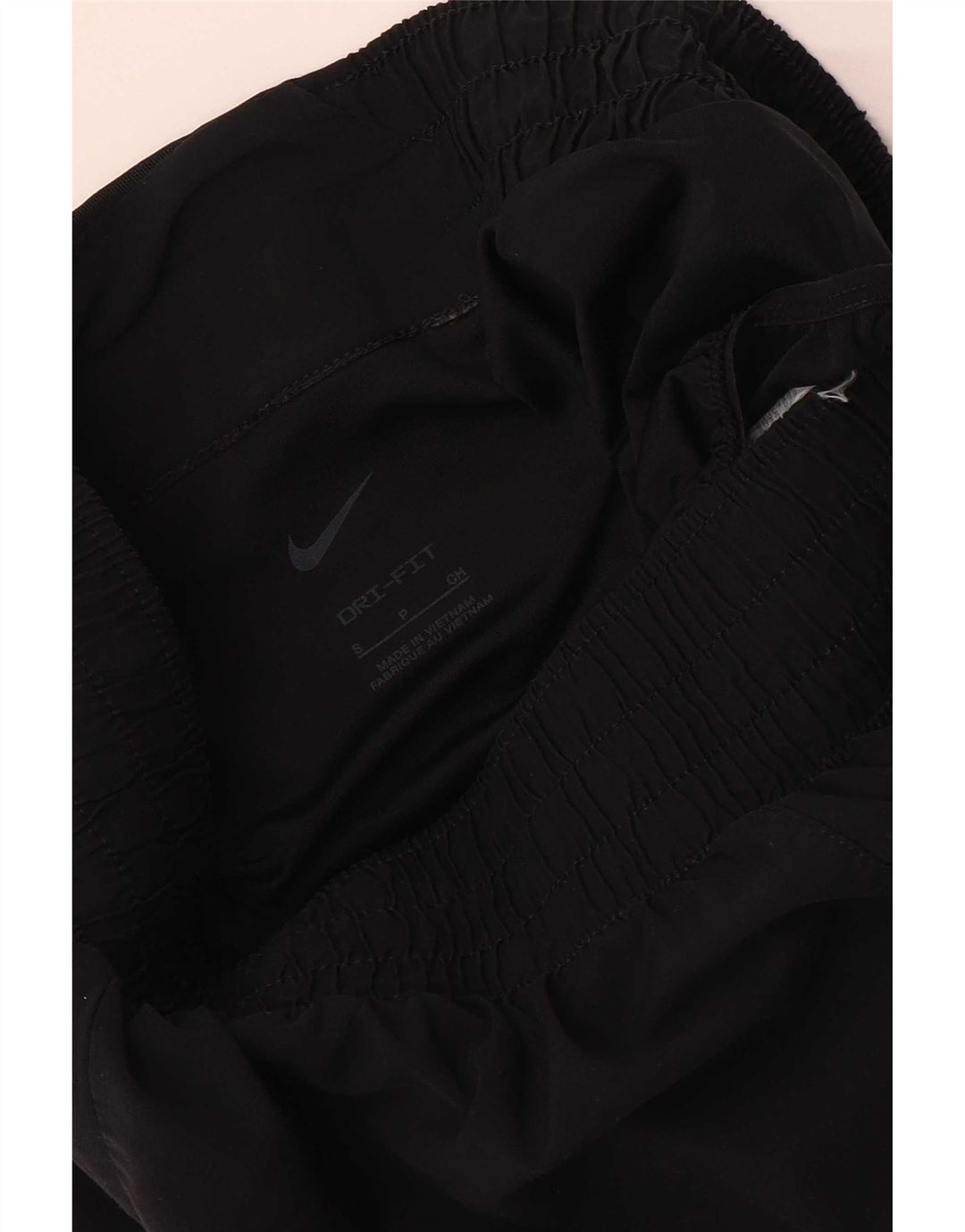 Nike Graphic Sports Shorts til kvinder UK 10 Small Black Polyester