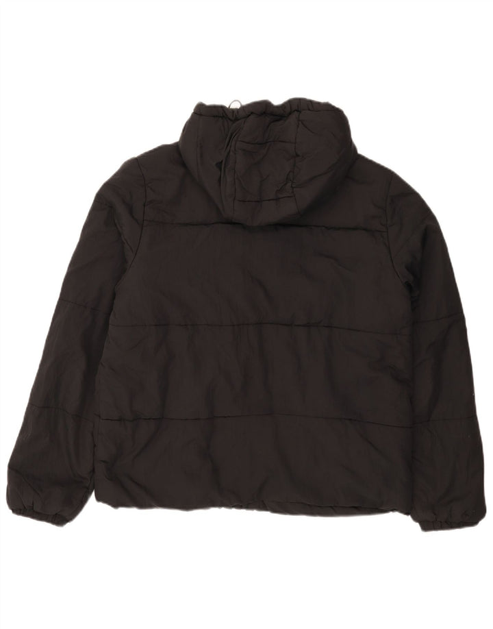 Billabong Veste matelassée à capuche pour homme UK 38 Medium Black Nylon