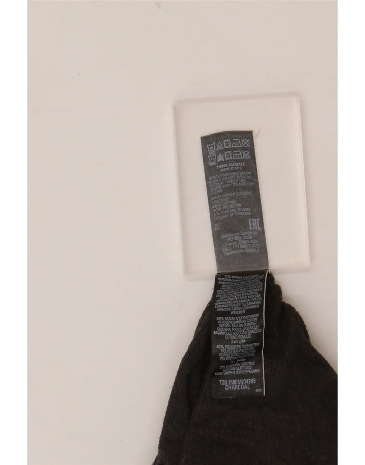 Marks & Spencer Mens Tracksuit Trousers Medium Grey Cotton