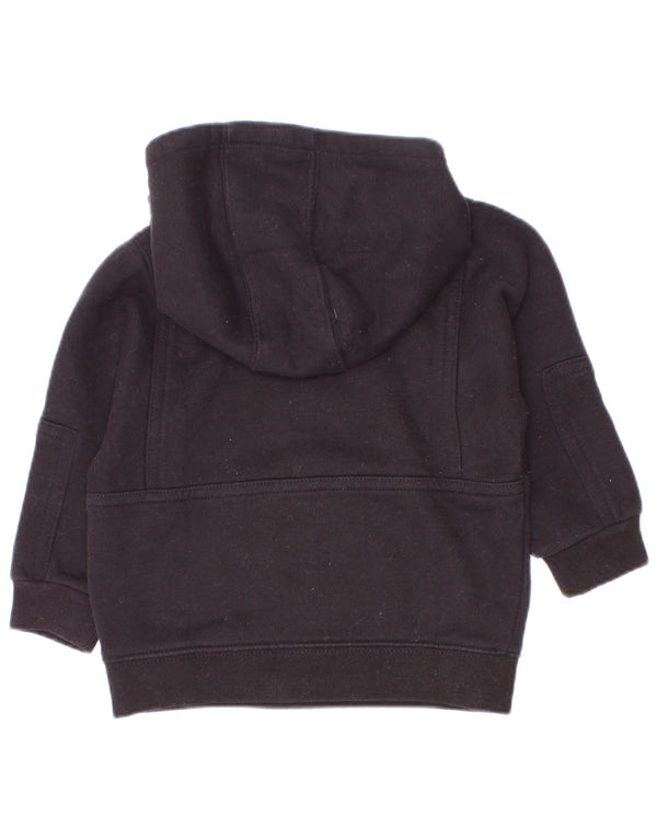 Pulover Nike pentru bebelusi cu grafica cu capota 12-18 luni, bumbac negru
