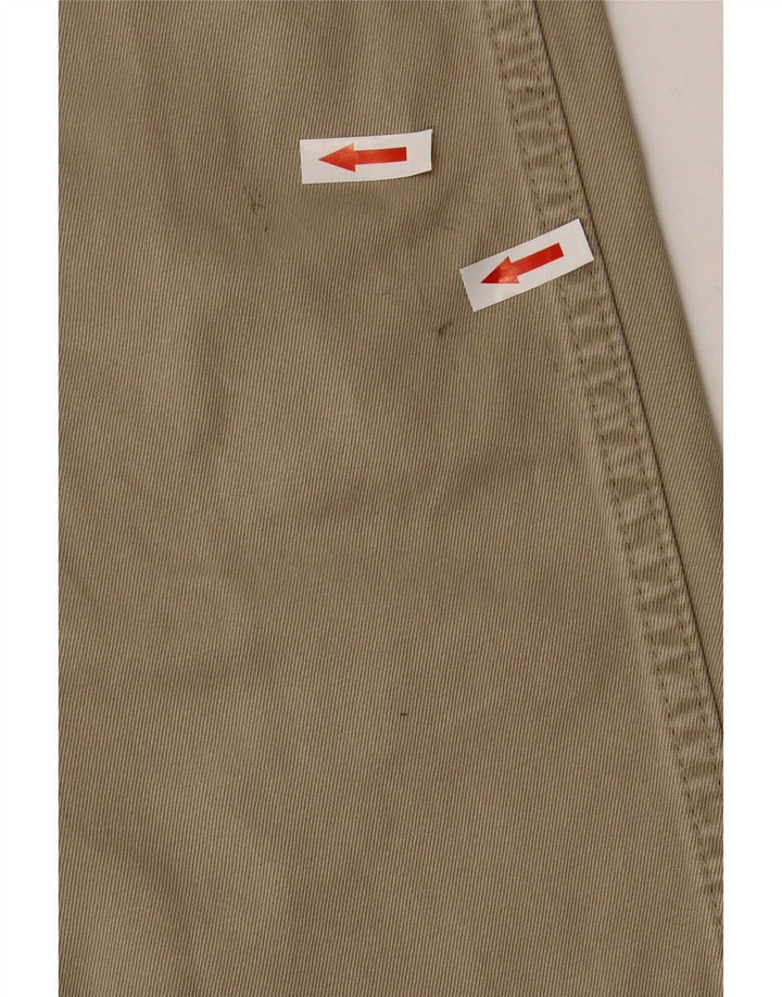 Lee Mens Straight Casual Trousers W30 L32 Khaki