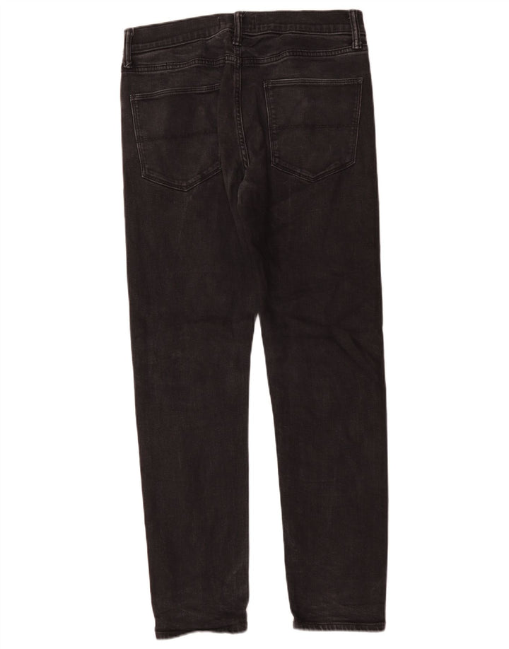 Marks & Spencer Mens Slim Jeans W30 L28 Black Cotton