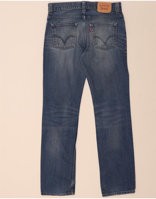 Мужские узкие джинсы Levi's 511 W33 L34 синие, хлопок