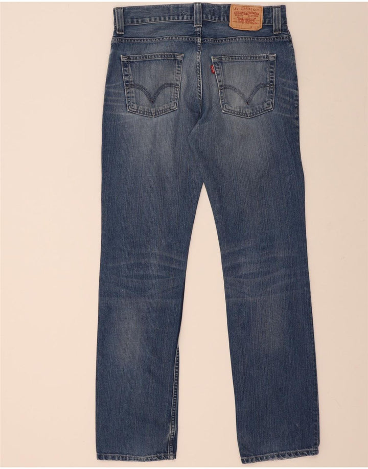 Мужские узкие джинсы Levi's 511 W33 L34 синие, хлопок