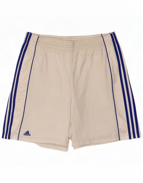 Adidas Mens Sport Shorts XL Poliéster Branco