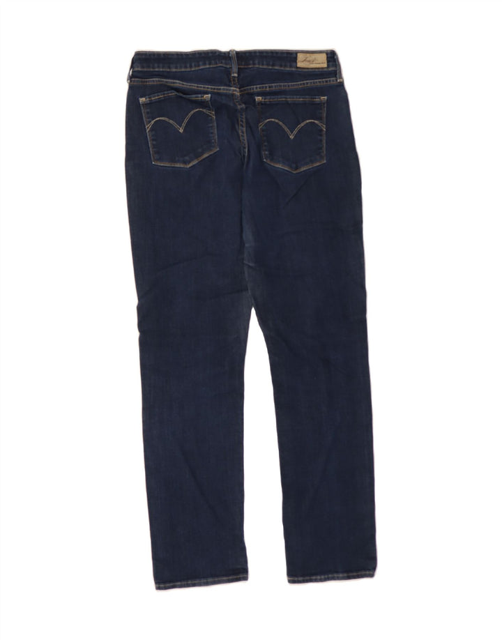 LEVI'S Womens Slight Curve Slim Jeans W31 L29 Navy Blue Cotton Vintage Levi's and Second-Hand Levi's from Messina Hembry 
