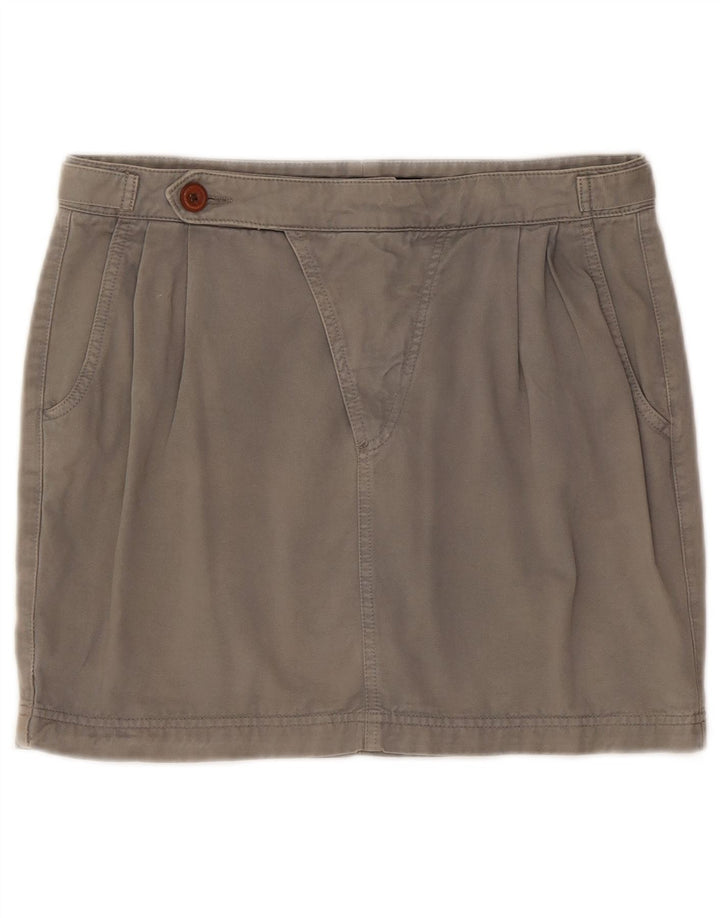 Zara Womens Trafaluc Pegged Mini Skirt EU 42 Large W32 Grey