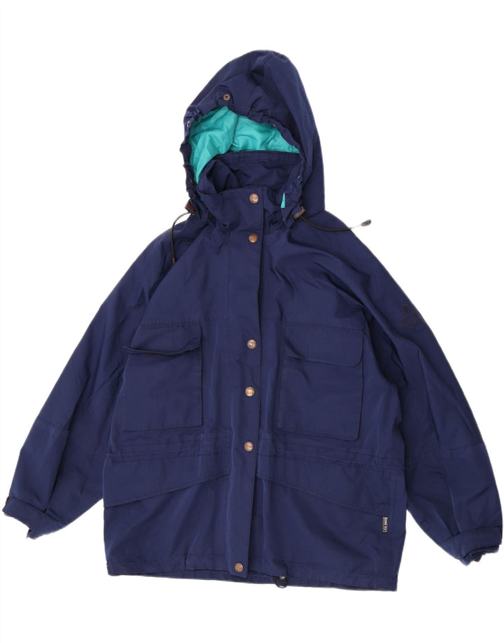 Giacca da sci oversize con cappuccio da donna TECNOALP EU 46 XL blu poliestere
